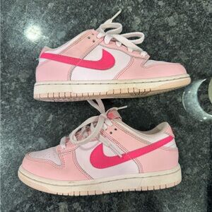 Nike Kids Pink Dunks